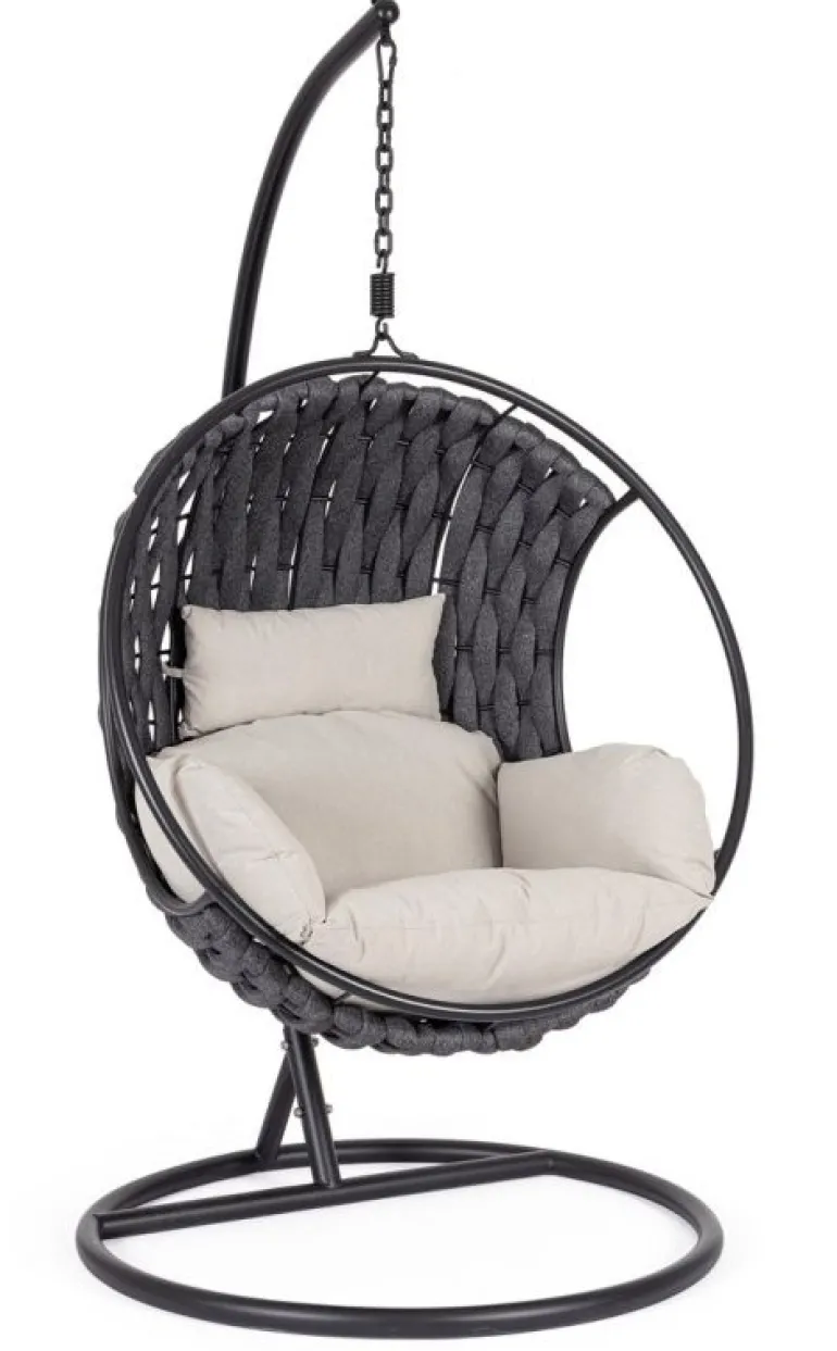 POLTRONA SOSPESA C-C GALAPAGOS NERO