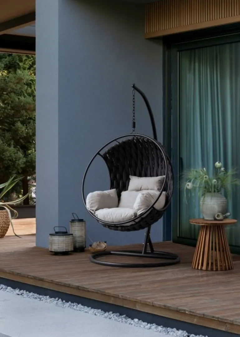 POLTRONA SOSPESA C-C GALAPAGOS NERO