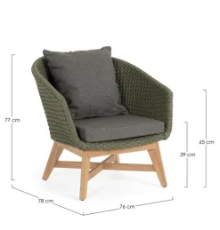 POLTRONA VERDE - COACHELLA