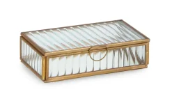 PORTAGIOIE TEHRI RIGHE TRASP ORO 18x10,5