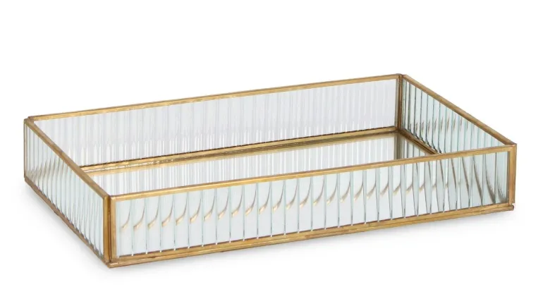 PORTAGIOIE TEHRI RIGHE TRASP ORO 32,5x21