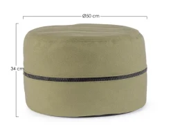 POUF GULIZAR OLIV D50