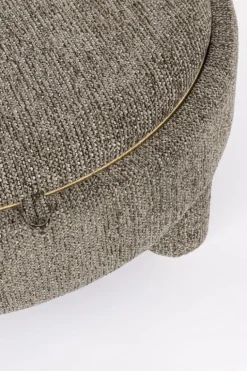 POUF TANYA C-VASS TONDO GRIGIO