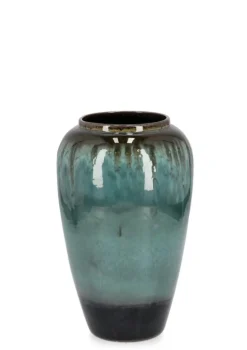 P.VASO COIRA BOMBATO VERDE MELANGE H40