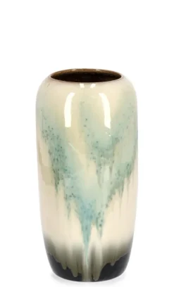 P.VASO COIRA SVASATO BIANCO AZZURRO H40