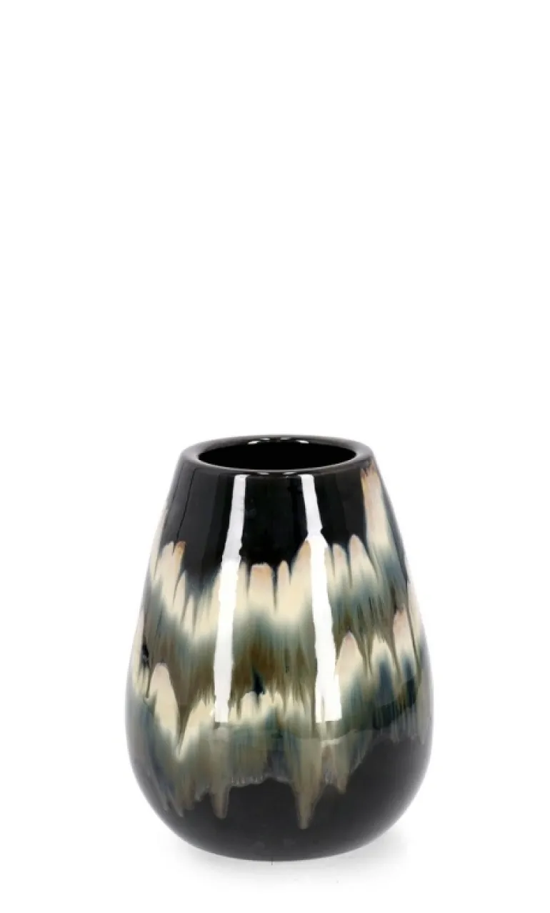 P.VASO COIRA SVASATO NERO MELANGE H32