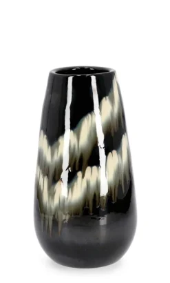 P.VASO COIRA SVASATO NERO MELANGE H48