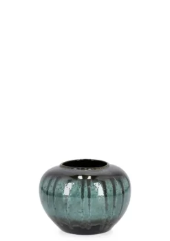 P.VASO COIRA TONDO VERDE MELANGE D25