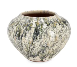 P.VASO ESMA MELANGE VERDE BLU D22,5