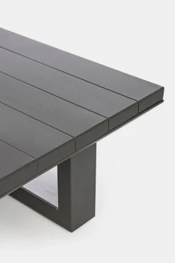 SALOTTO ANGOLARE IN ALLUMINIO ANTRACITE CX23 - KONNOR