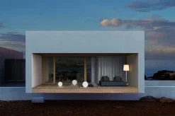 SALOTTO ANGOLARE IN TESSUTO PER ESTERNO ANTRACITE - PIPER