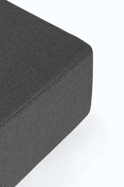 SALOTTO ANGOLARE IN TESSUTO PER ESTERNO ANTRACITE - PIPER