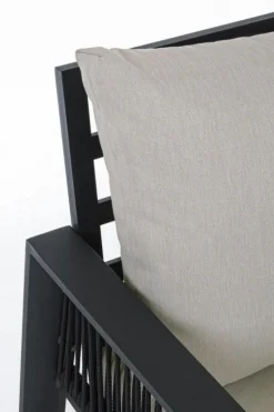 SALOTTO IN ALLUMINIO ANTRACITE LH32 - CAPTIVA