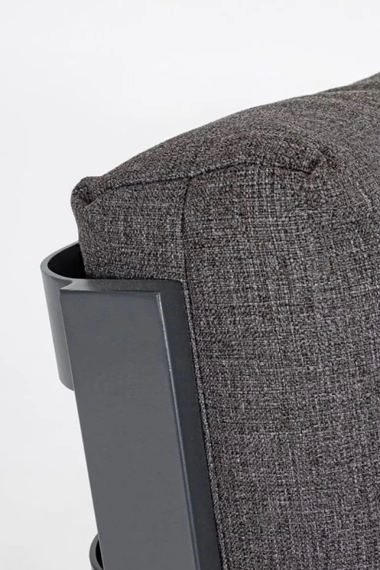 SALOTTO IN ALLUMINIO ANTRACITE JX55 - TRUMAN