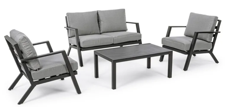 SALOTTO IN ALLUMINIO ANTRACITE YK13 - HARLEY