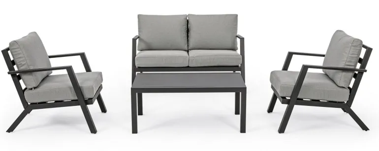 SALOTTO IN ALLUMINIO ANTRACITE YK13 - HARLEY