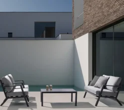 SALOTTO IN ALLUMINIO ANTRACITE YK13 - HARLEY