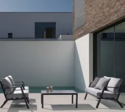 SALOTTO IN ALLUMINIO ANTRACITE YK13 - HARLEY