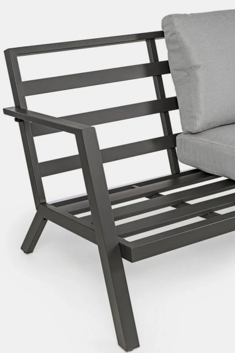 SALOTTO IN ALLUMINIO ANTRACITE YK13 - HARLEY