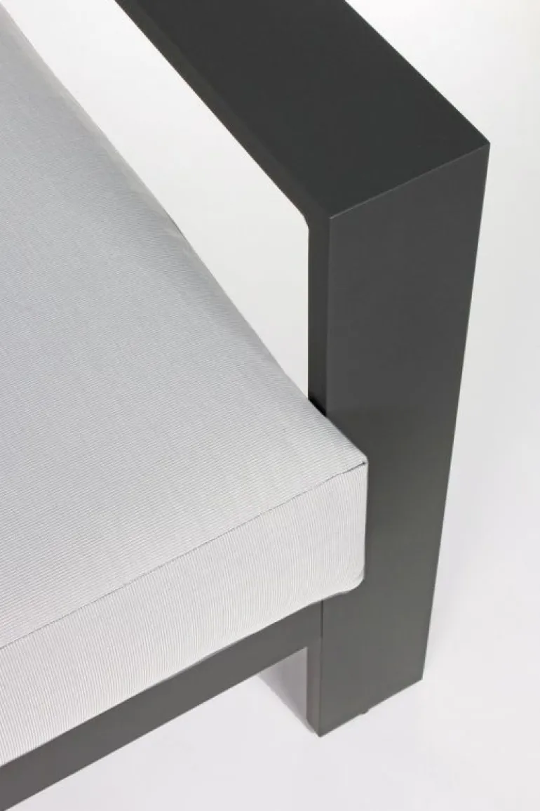 SALOTTO IN ALLUMINIO ANTRACITE YK13 - BALTIC