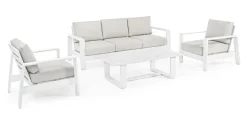 SALOTTO IN ALLUMINIO BIANCO YK11 - BALTIC