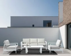 SALOTTO IN ALLUMINIO BIANCO YK11 - BALTIC