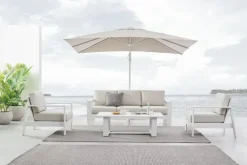 SALOTTO IN ALLUMINIO BIANCO YK11 - BALTIC