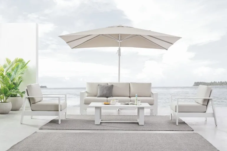 SALOTTO IN ALLUMINIO BIANCO YK11 - BALTIC