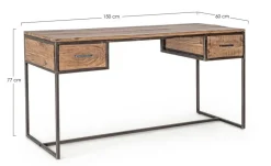 SCRIVANIA IN LEGNO - ELMER