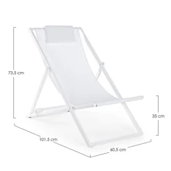 SDRAIO IN ALLUMINIO BIANCA - TAYLOR