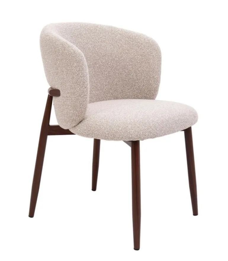 SEDIA AMALIA NOCE/BEIGE