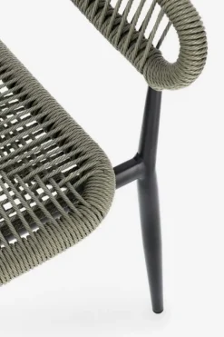 SEDIA C-BR ALGAIDA ANTRACITE/VERDE