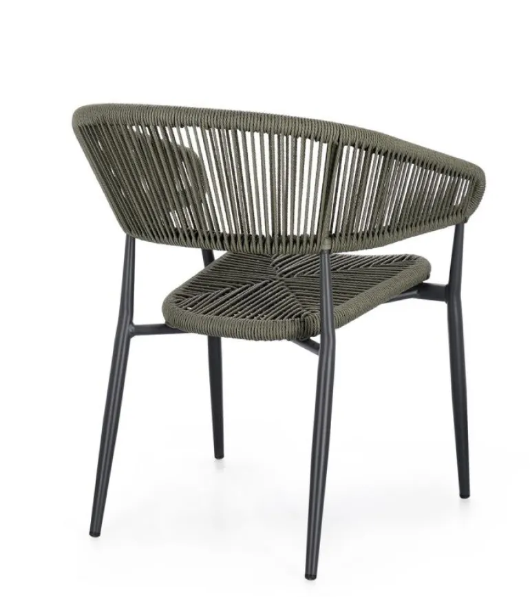 SEDIA C-BR ALGAIDA ANTRACITE/VERDE