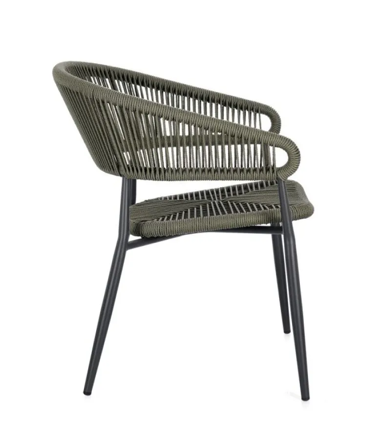 SEDIA C-BR ALGAIDA ANTRACITE/VERDE