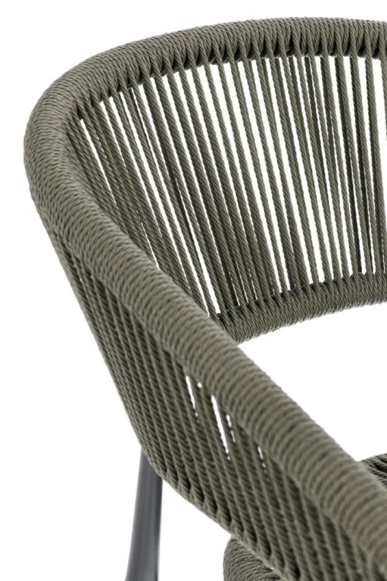 SEDIA C-BR ALGAIDA ANTRACITE/VERDE