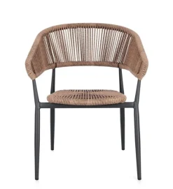 SEDIA C-BR ALGAIDA ANTRACITE/NATURAL