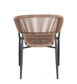 SEDIA C-BR ALGAIDA ANTRACITE/NATURAL