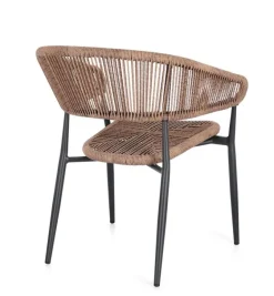 SEDIA C-BR ALGAIDA ANTRACITE/NATURAL