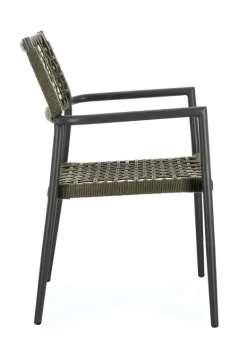 SEDIA C-BR CALETA ANTRACITE/VERDE