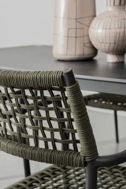 SEDIA C-BR CALETA ANTRACITE/VERDE