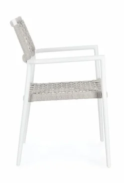 SEDIA C-BR CALETA BIANCO