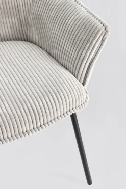 SEDIA C-BR CASSIDY NERO/GRIGIO CHIARO