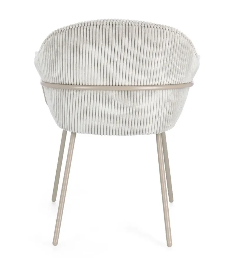 SEDIA C-BR CASSIDY WARM/GRIGIO CHIARO