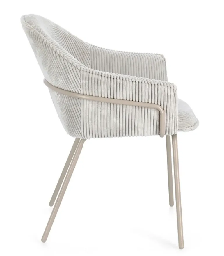 SEDIA C-BR CASSIDY WARM/GRIGIO CHIARO