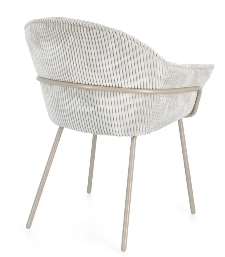 SEDIA C-BR CASSIDY WARM/GRIGIO CHIARO