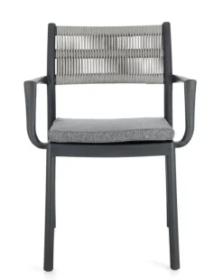 SEDIA C-BR C-C ALVIN ANTRACITE/GRIGIO CH