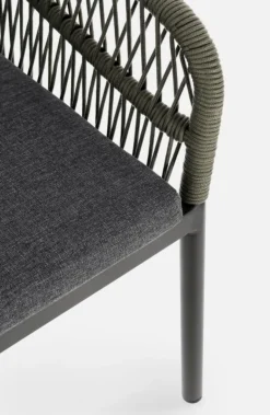 SEDIA C-BR C-C GALDANA ANTRACITE/VERDE