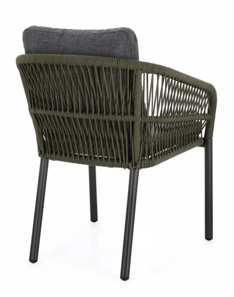 SEDIA C-BR C-C GALDANA ANTRACITE/VERDE