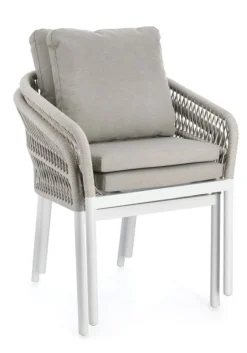 SEDIA C-BR C-C GALDANA BIANCO