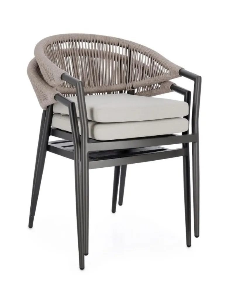 SEDIA C-BR C-C MILLOR ANTRACITE/KHAKI